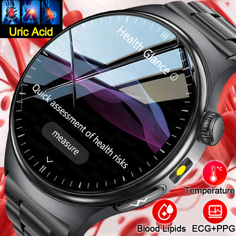Industrial Laser Temperature Sensor - New Accurate ECG Smart Watch Blood