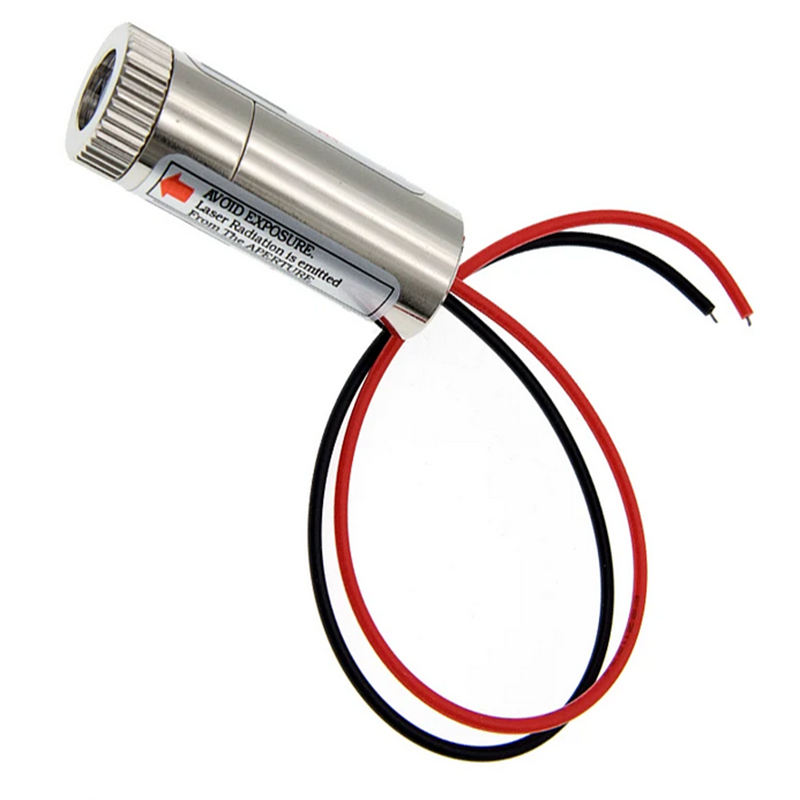 650nm 5mW Red Point / Line / C - Industrial Laser Head reseña y precio