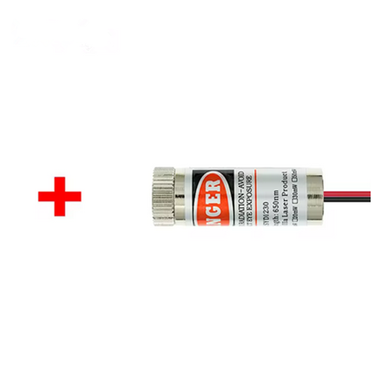 650nm 5mW Red Point / Line / C - Industrial Laser Head reseña y precio