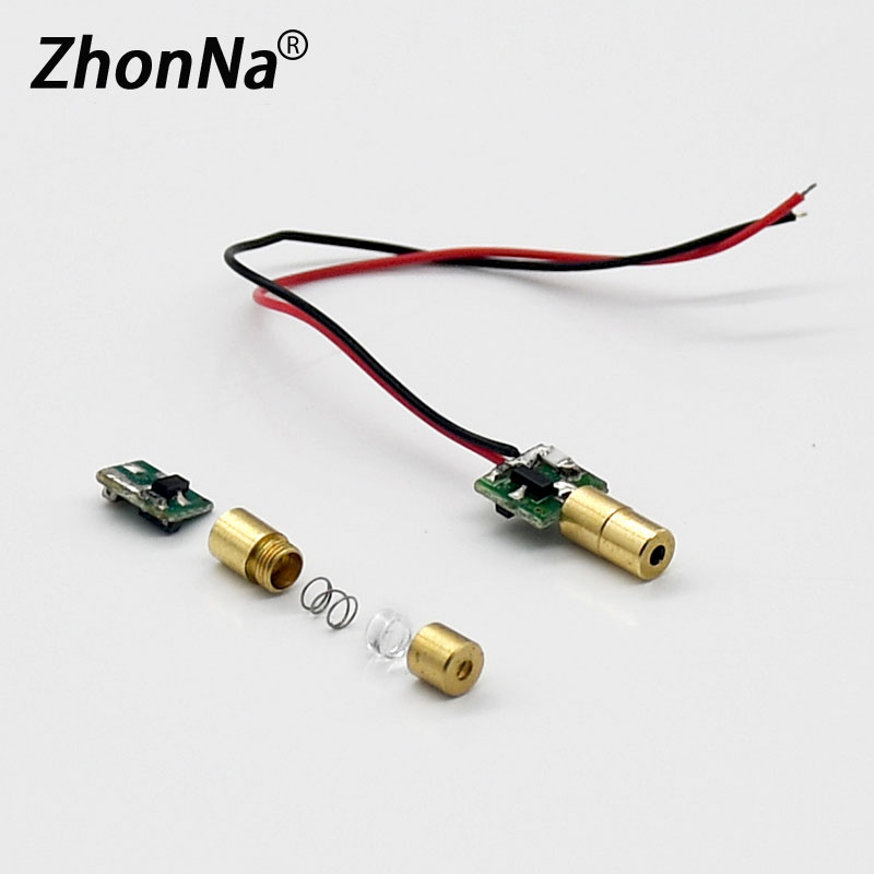 650nm 5mW Red Laser Module Sin - Industrial Laser Head reseña y precio