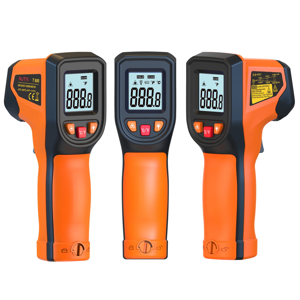 Digital Infrared Thermometer S - Industrial Laser Temperature Sensor reseña y precio