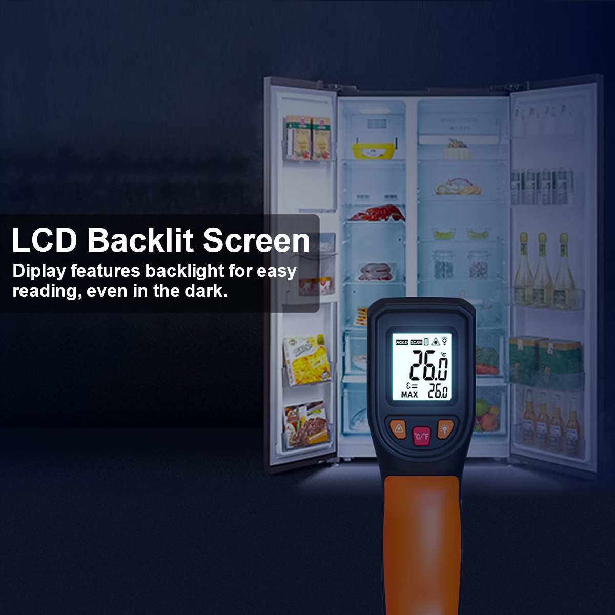 Digital Infrared Thermometer S - Industrial Laser Temperature Sensor reseña y precio