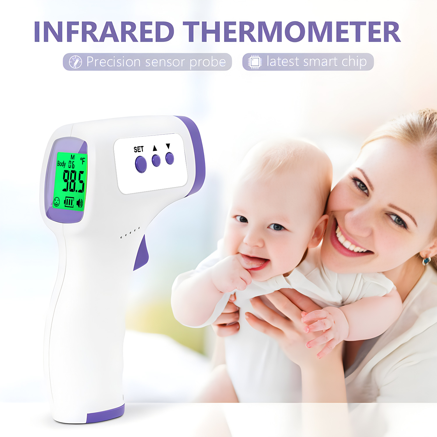 Household Outdoor non-contact  - Industrial Laser Temperature Sensor reseña y precio