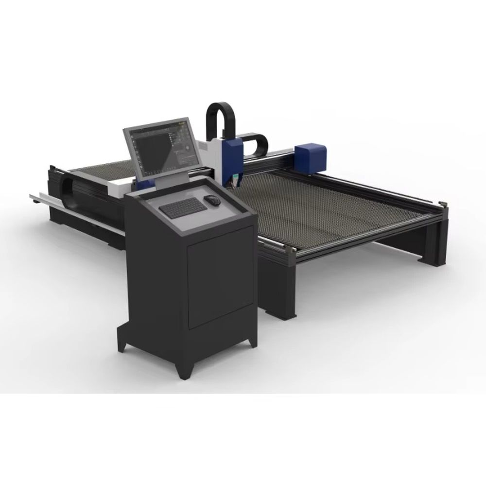 High Quality Wholesale 3000W S - Industrial Fiber Laser Cutting Machine reseña y precio