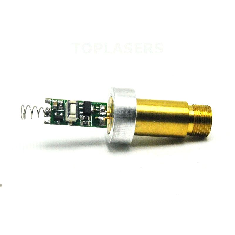 Industrial Brass 532nm 50mw/10 - Industrial Laser Light reseña y precio