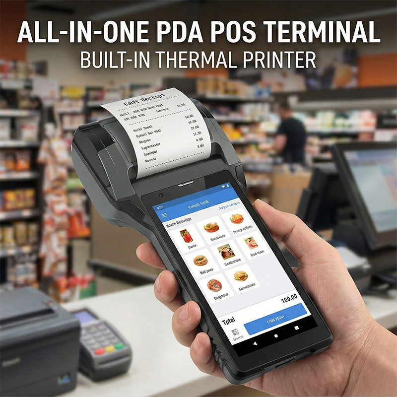 Industrial PDA Barcode Scanner - Industrial Laser Light reseña y precio