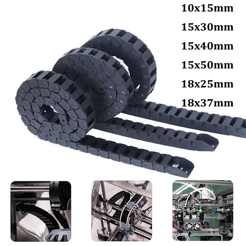 10x15mm 15x30mm 15x50mm 18x25m - Drag Chain Cnc reseña y precio