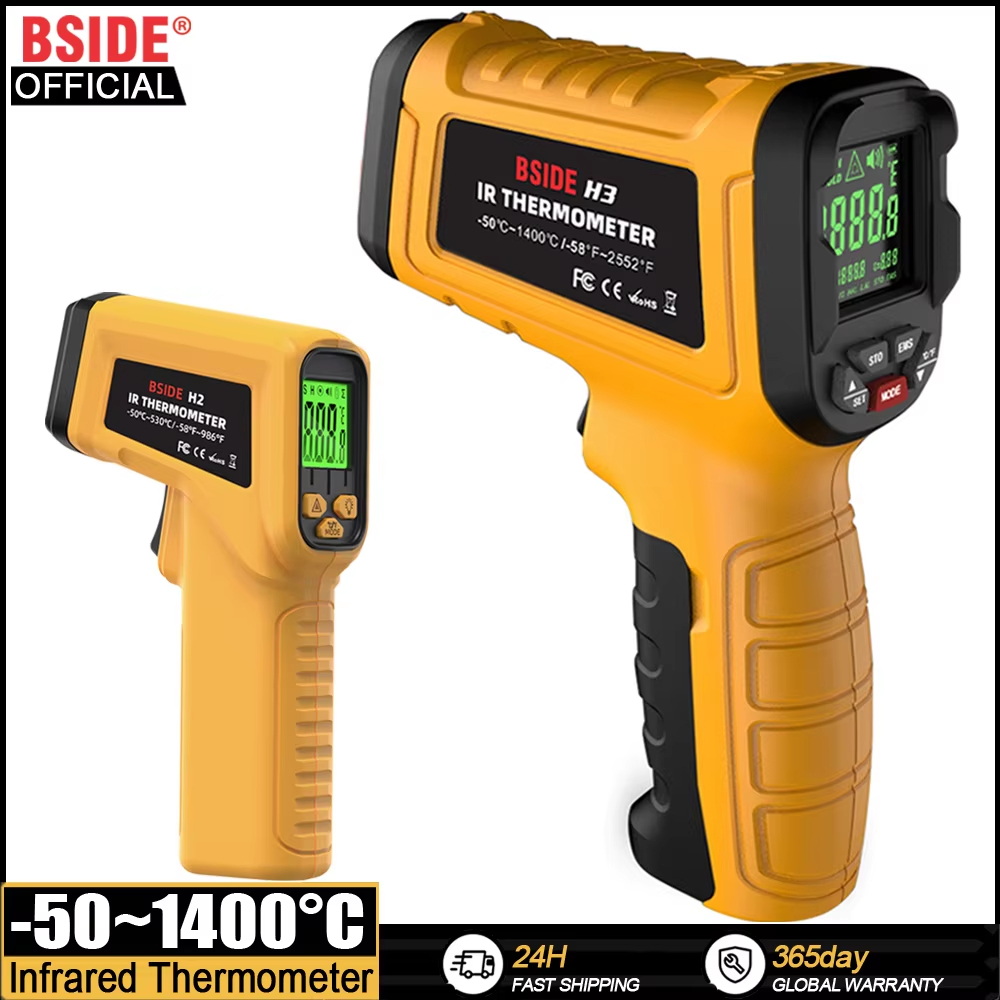 BSIDE Infrared Thermometer H2  - Industrial Laser Temperature Sensor reseña y precio