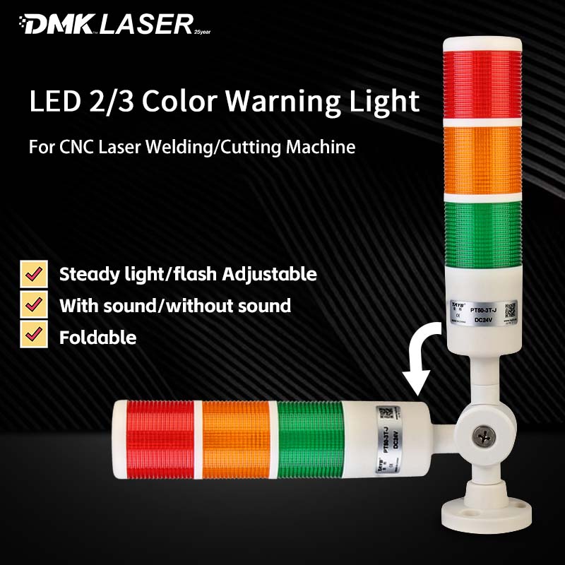 LED Tricolor Light Signal Towe - Industrial Laser Light reseña y precio