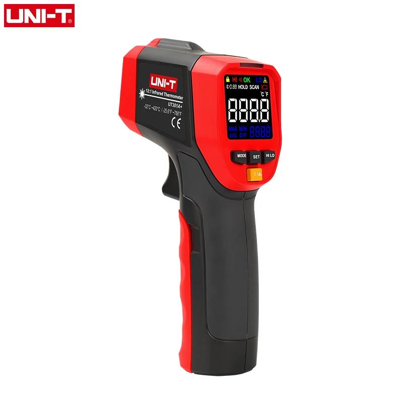 UNI-T UT301A+ UT301C+ Non Cont - Industrial Laser Temperature Sensor reseña y precio
