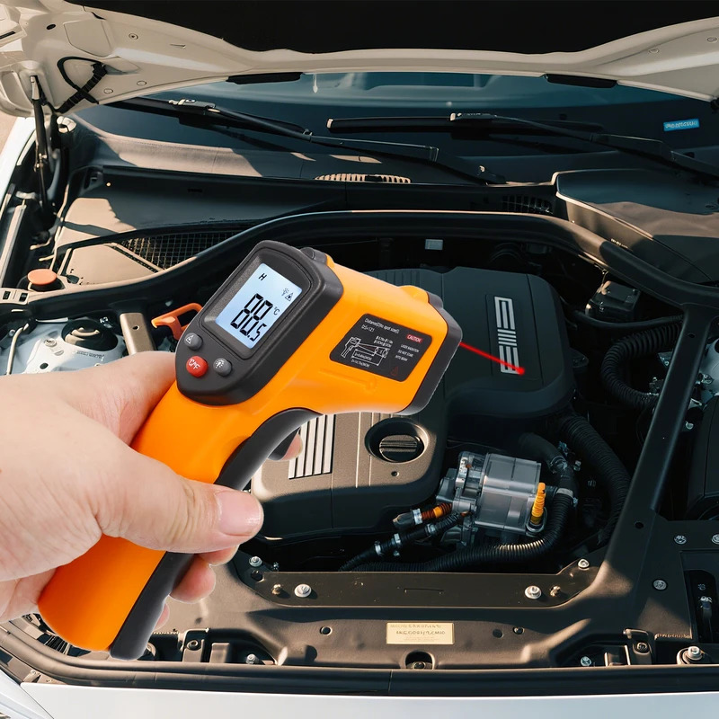 New Infrared Thermometer Handh - Industrial Laser Blaster reseña y precio