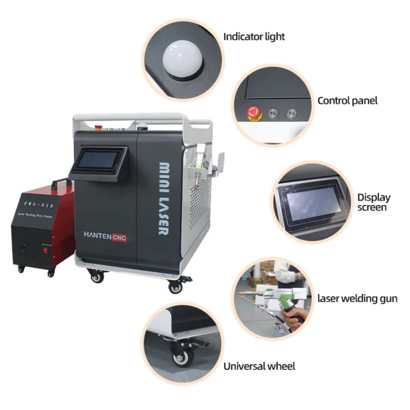 Industrial 2000W 1500 Watt CW  - Industrial Laser Welding Gun reseña y precio