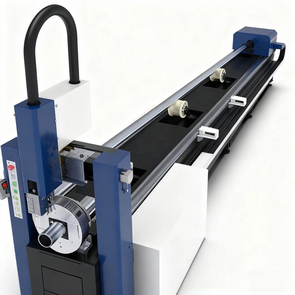 Metal Tube Fiber Laser Cutting - Industrial Fiber Laser Cutting Machine reseña y precio