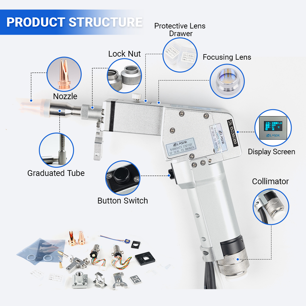 QILIN BWT20 Laser Welding Head - Industrial Laser Head reseña y precio