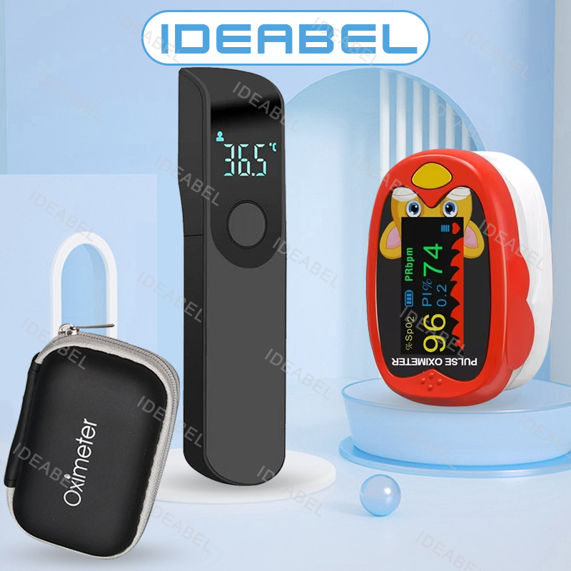 USB Oximeter Finger Medical In - Industrial Laser Temperature Sensor reseña y precio