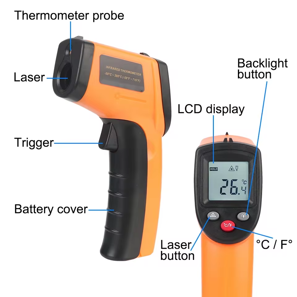 New T600 T600A Digital Infrare - Industrial Laser Blaster reseña y precio