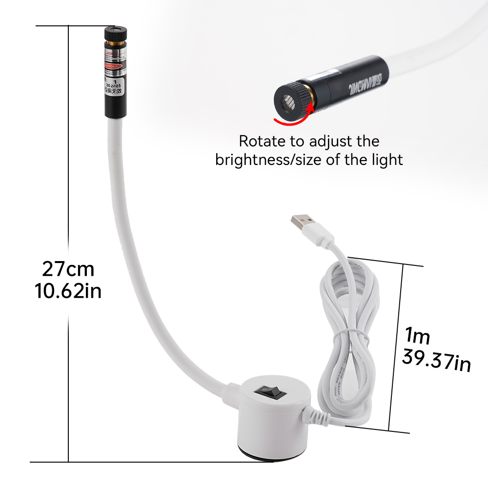 USB Powered Red Laser Light Se - Industrial Laser Light reseña y precio