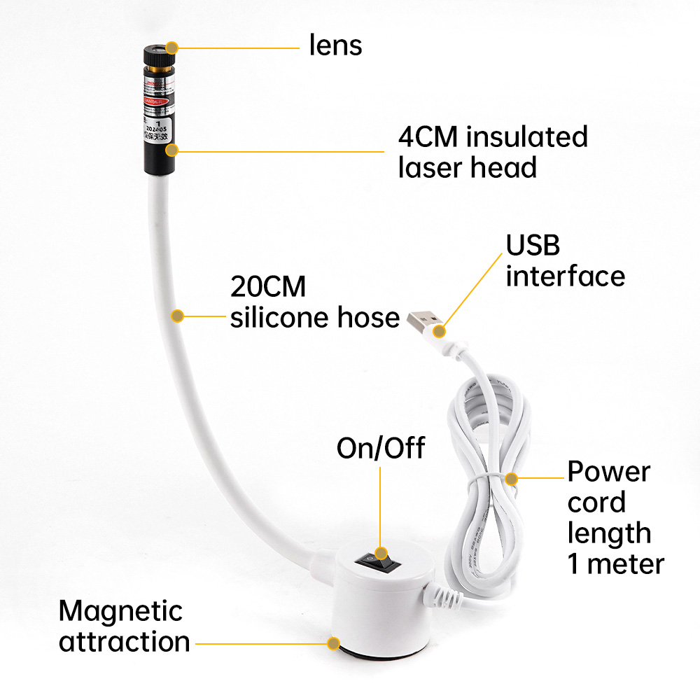 USB Powered Red Laser Light Se - Industrial Laser Light reseña y precio