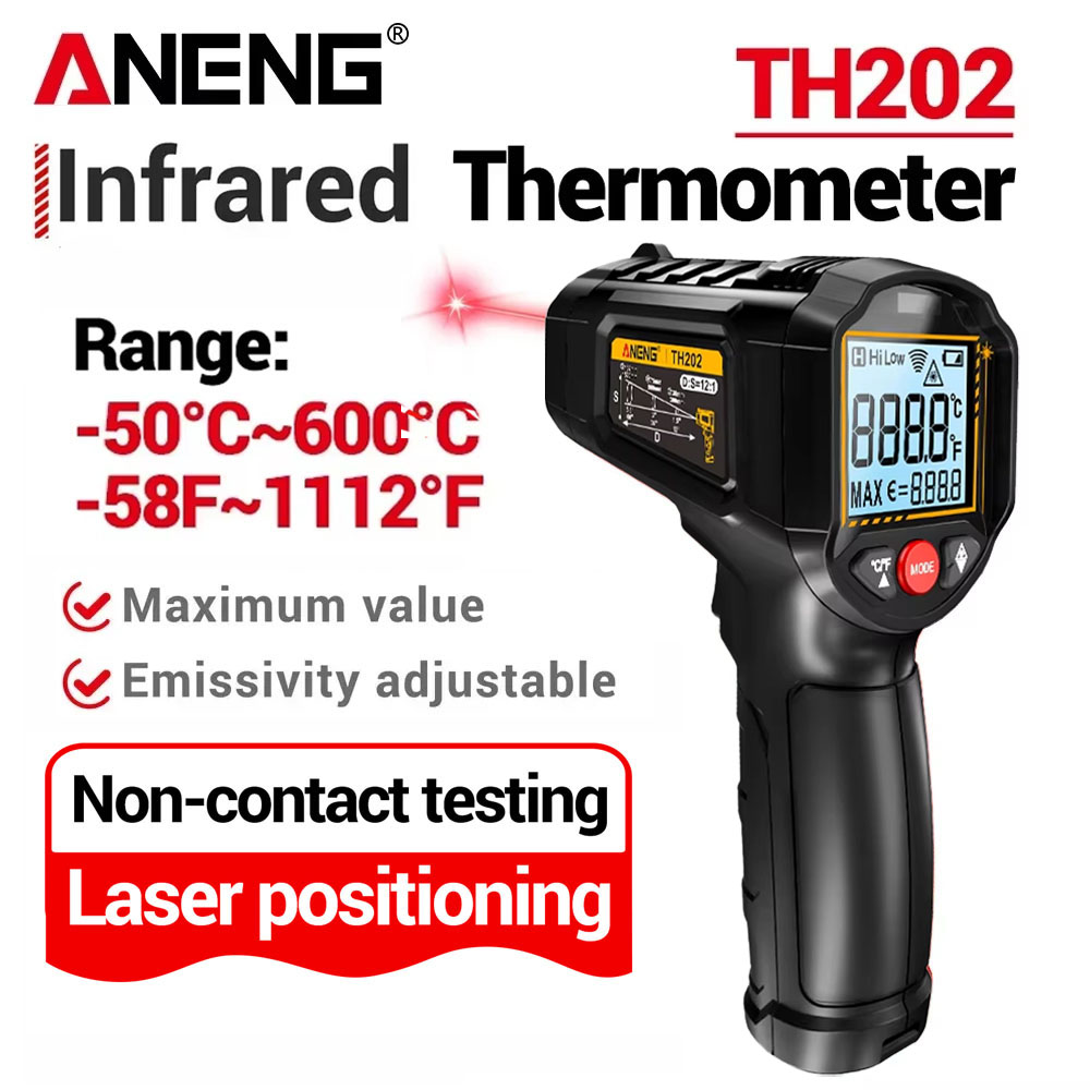 ANENG Infrared Thermometer  No - Industrial Laser Blaster reseña y precio