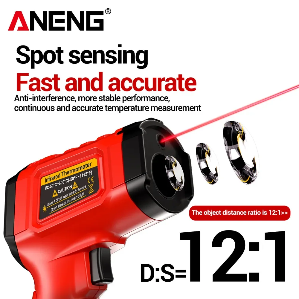 ANENG Infrared Thermometer  No - Industrial Laser Blaster reseña y precio