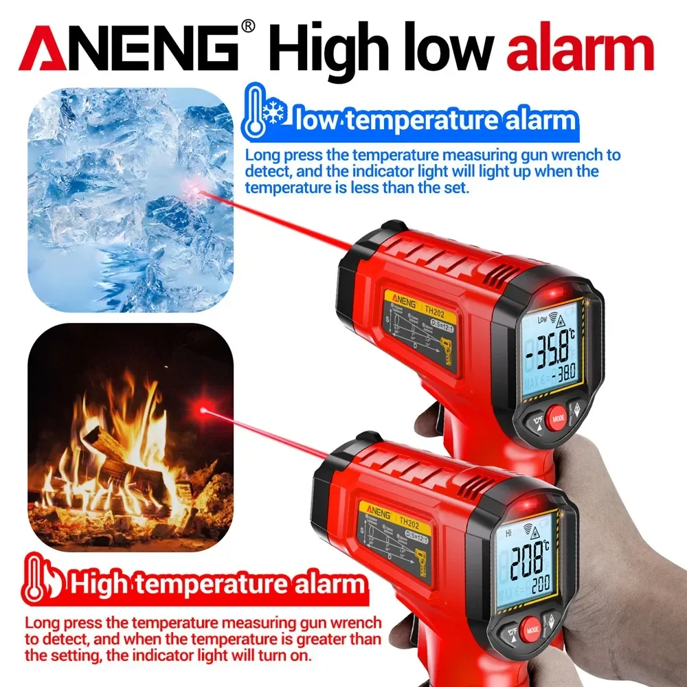 ANENG Infrared Thermometer  No - Industrial Laser Blaster reseña y precio