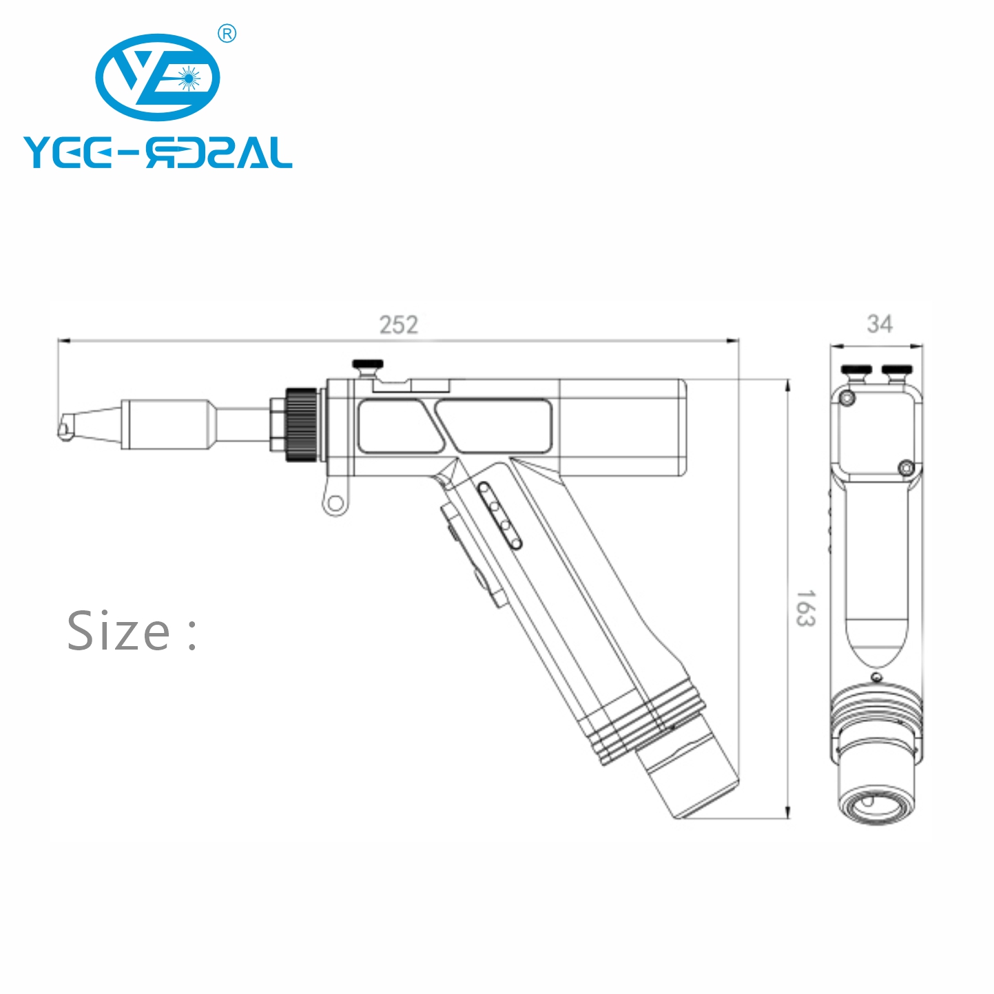 NEW 2000W SUP28T Handheld Lase - Industrial Laser Welding Gun reseña y precio