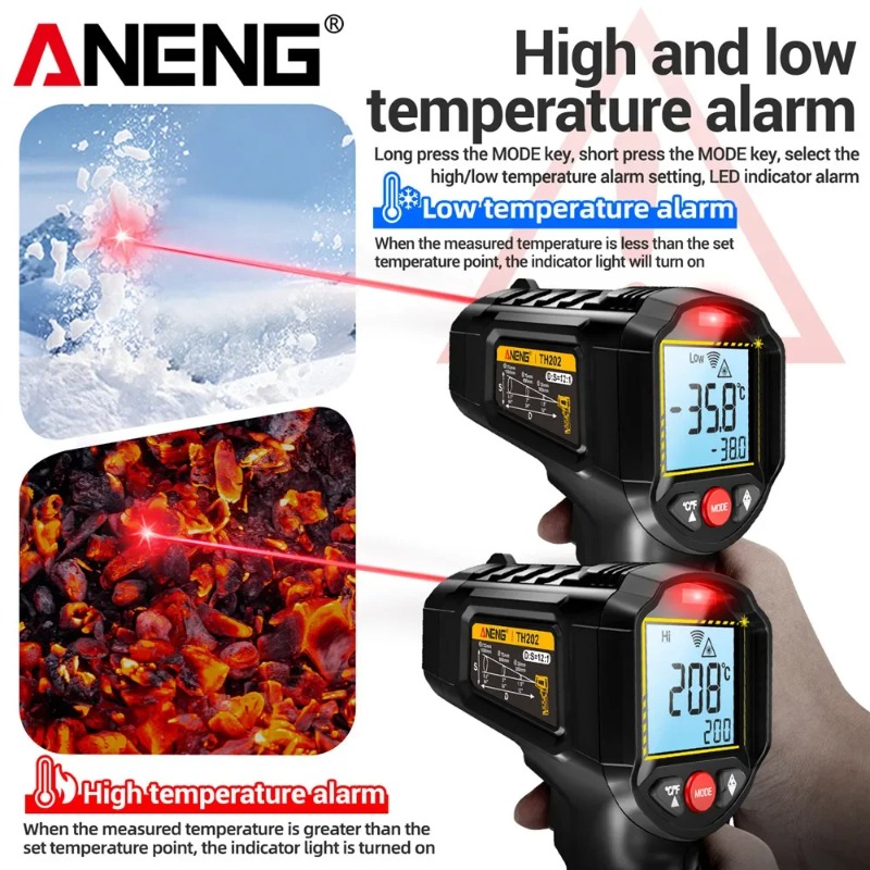 ANENG TH202 Industrial Handhel - Industrial Laser Blaster reseña y precio
