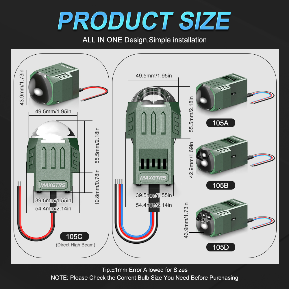 Double Laser 1.5inch Bi Led Mo - Laser Controller Board reseña y precio