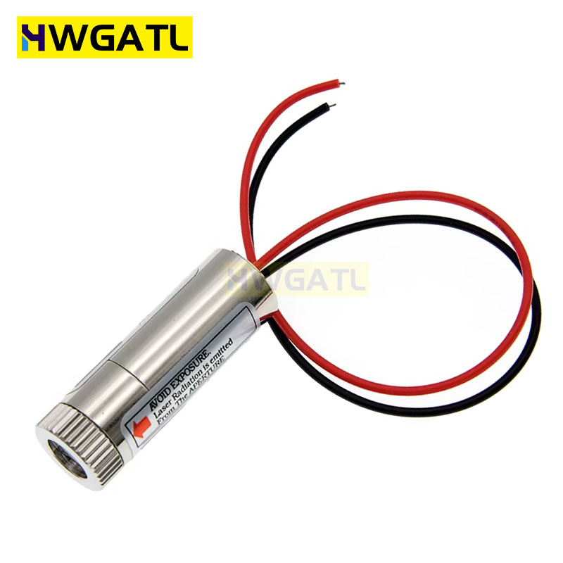 650nm 5mW Red Point / Line / C - Industrial Laser Head reseña y precio