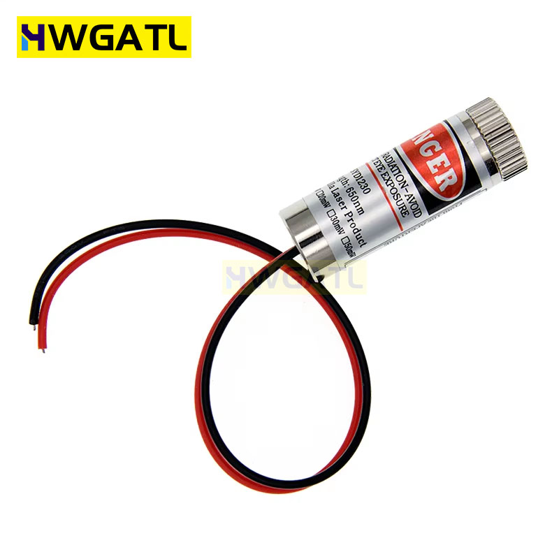 650nm 5mW Red Point / Line / C - Industrial Laser Head reseña y precio