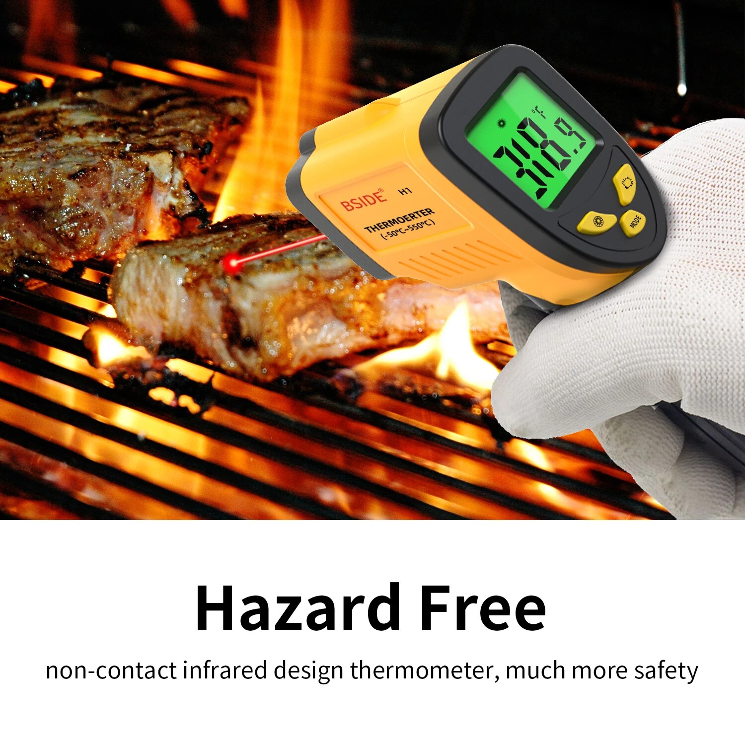 Digital Infrared Thermometer - - Industrial Laser Blaster reseña y precio