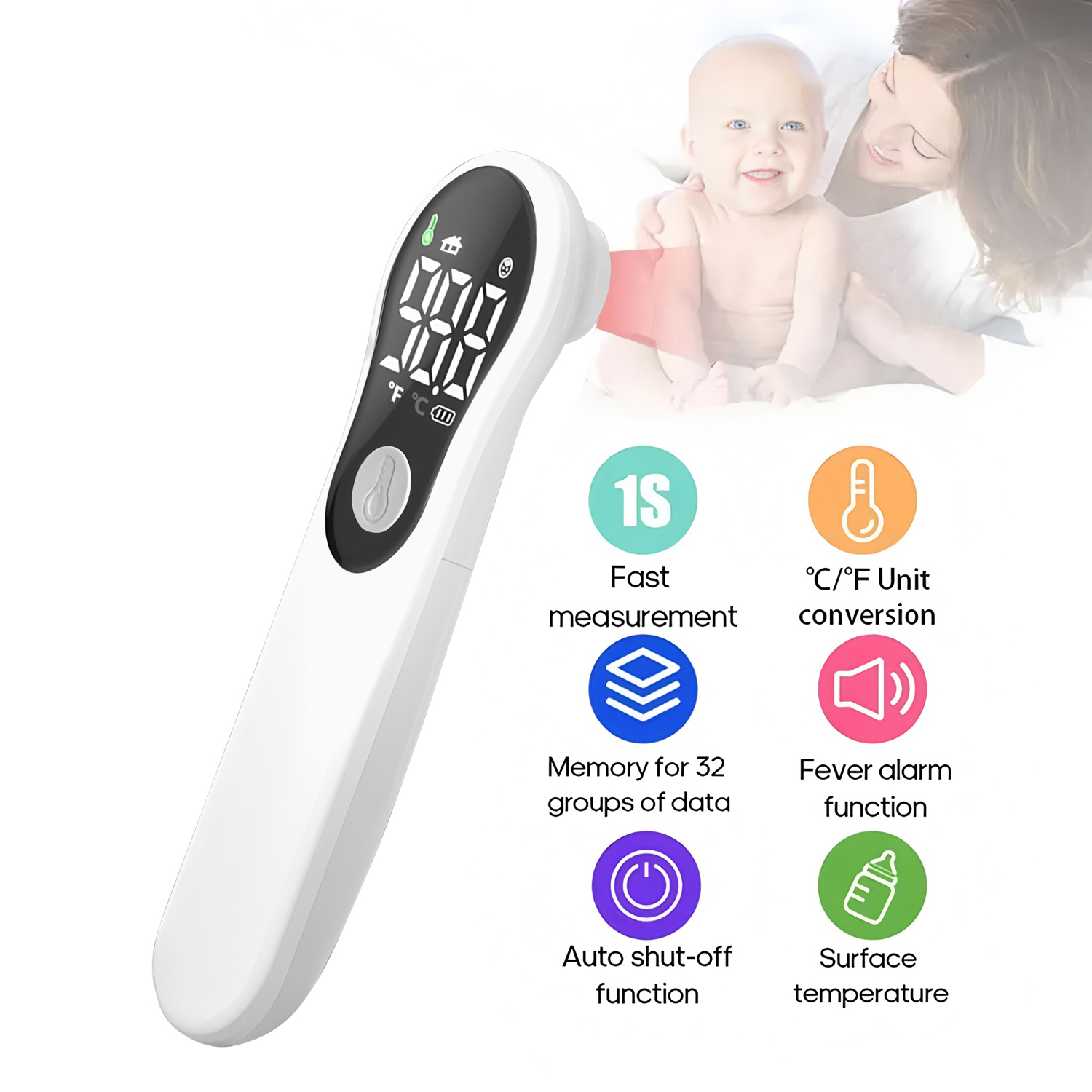 Medical Household Infrared For - Industrial Laser Temperature Sensor reseña y precio