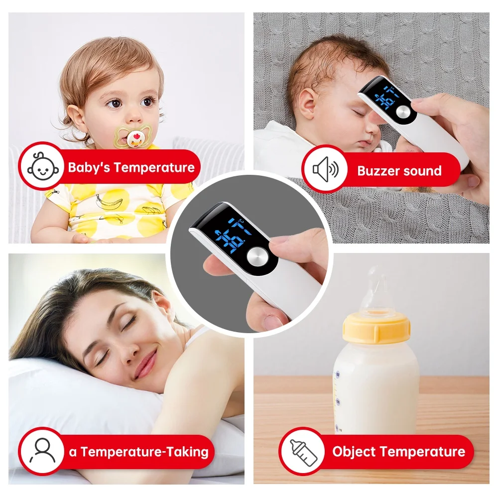 Infrared Fever Thermometer Med - Industrial Laser Temperature Sensor reseña y precio