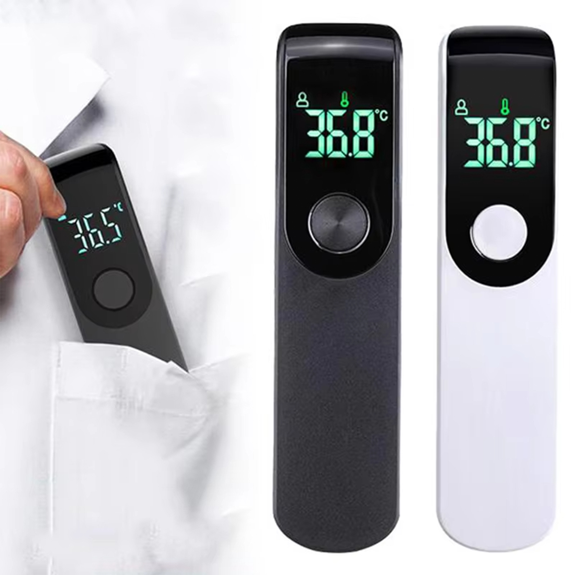 Infrared Fever Thermometer Med - Industrial Laser Temperature Sensor reseña y precio
