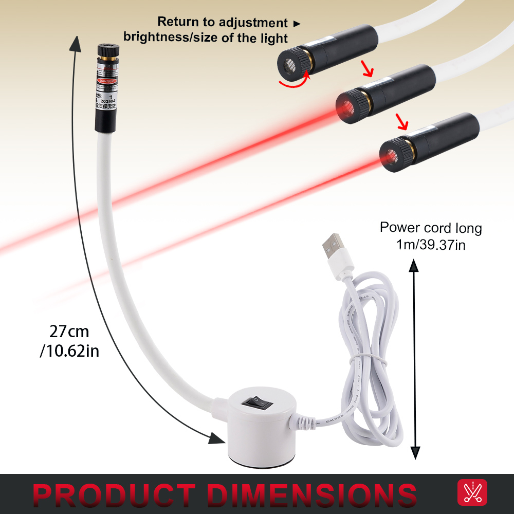 USB positioning light Infrared - Industrial Laser Light reseña y precio