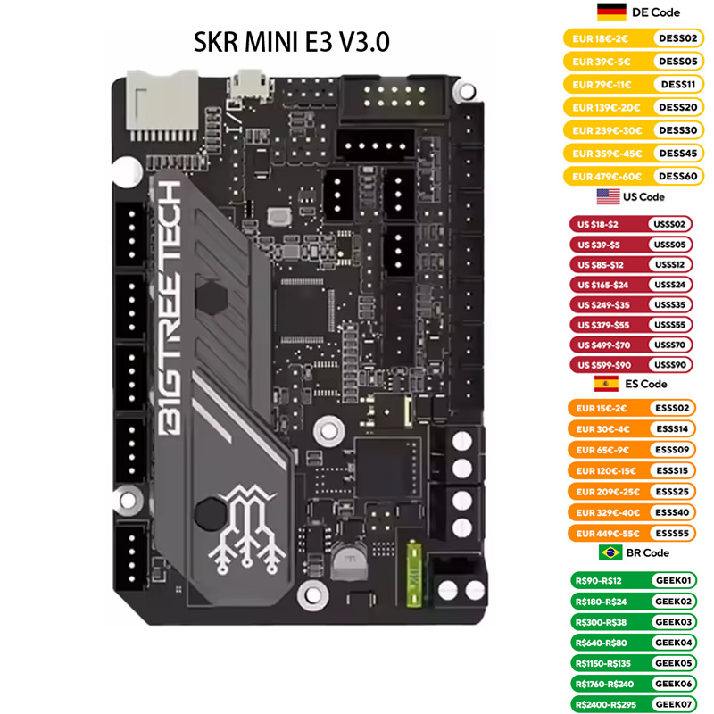BIGTREETECH SKR MINI E3 V3.0 3 - Laser Controller Board reseña y precio