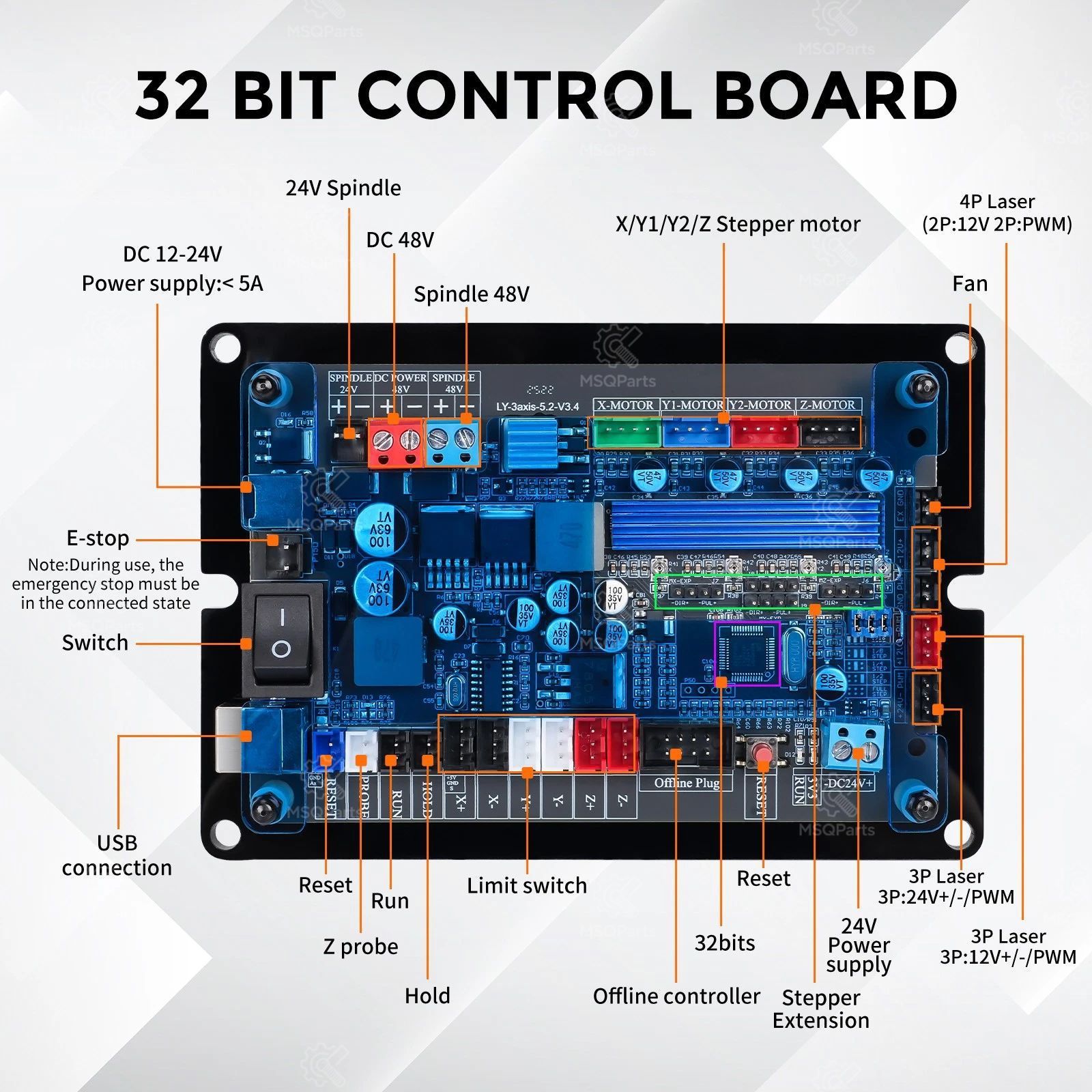 3 Axis GRBL Control Board DIY  - Laser Controller Board reseña y precio