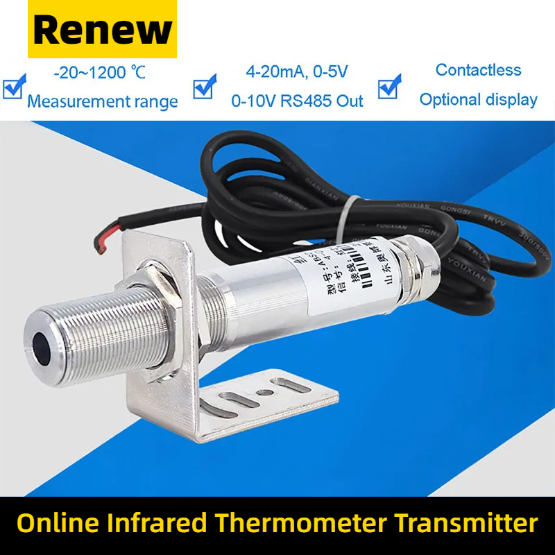 Infrared temperature probe ind - Industrial Laser Temperature Sensor reseña y precio