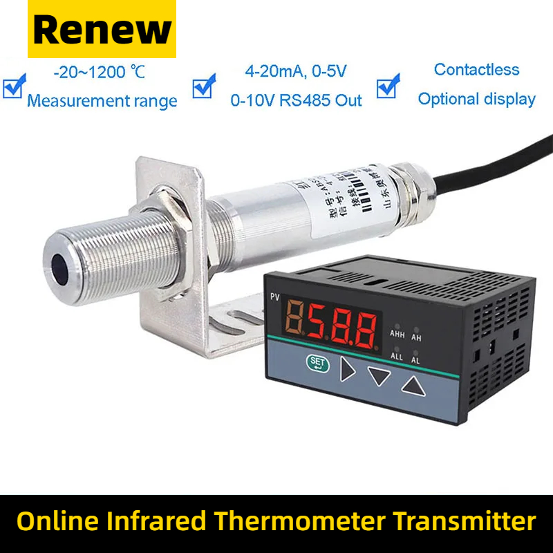 Infrared temperature probe ind - Industrial Laser Temperature Sensor reseña y precio