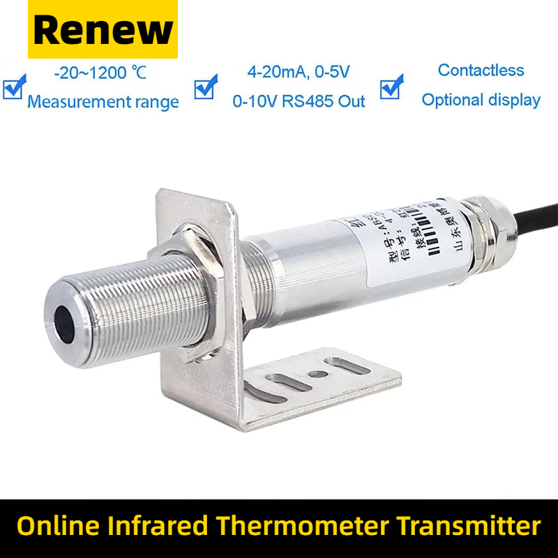 Infrared temperature probe ind - Industrial Laser Temperature Sensor reseña y precio